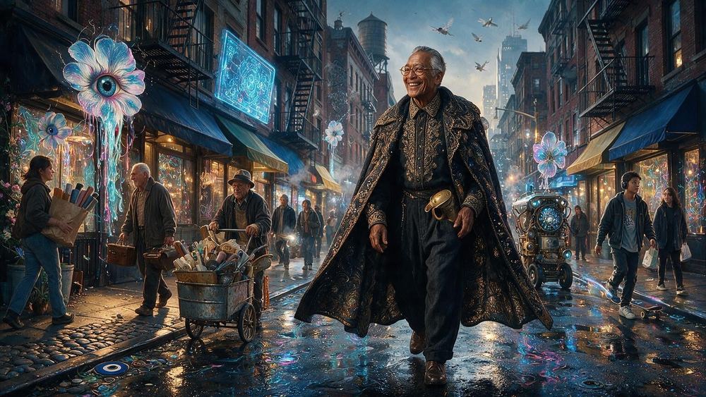 The Man Who Only Wears What He Made