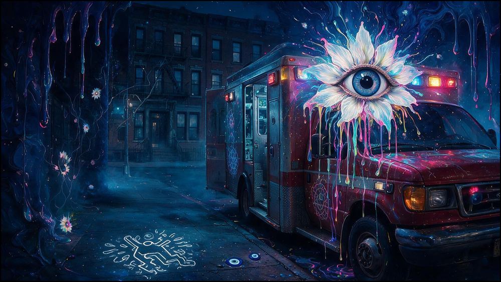 The Ambulance Lights Dimmed