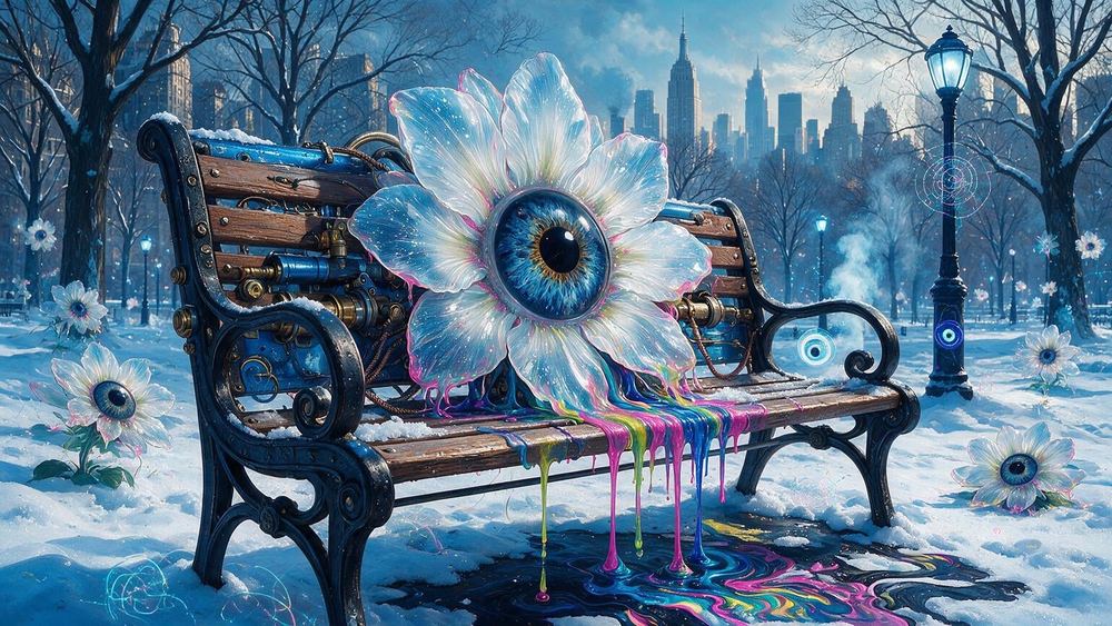 The Last Bench in Winter