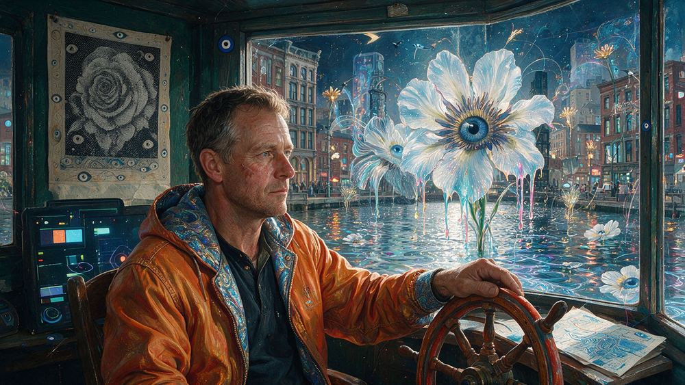 The Captain Reading a River That Changed
