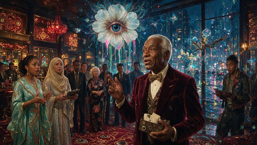 Fitzroy Fairweather, the last fluent speaker of a dialect on this side of the ocean