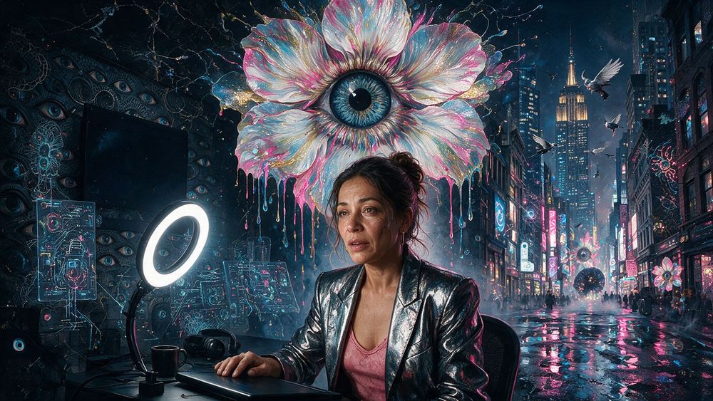 Rosalba Ocampo, a creator with four hundred thousand strangers and no one to call