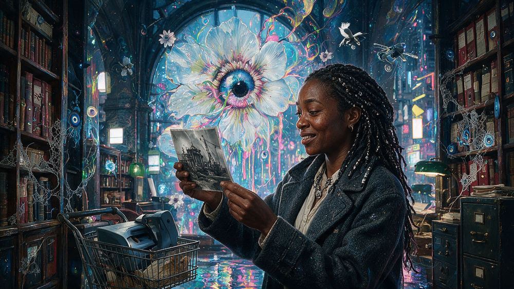 Chinelo Mensah, a collector of the sound of vanished machines