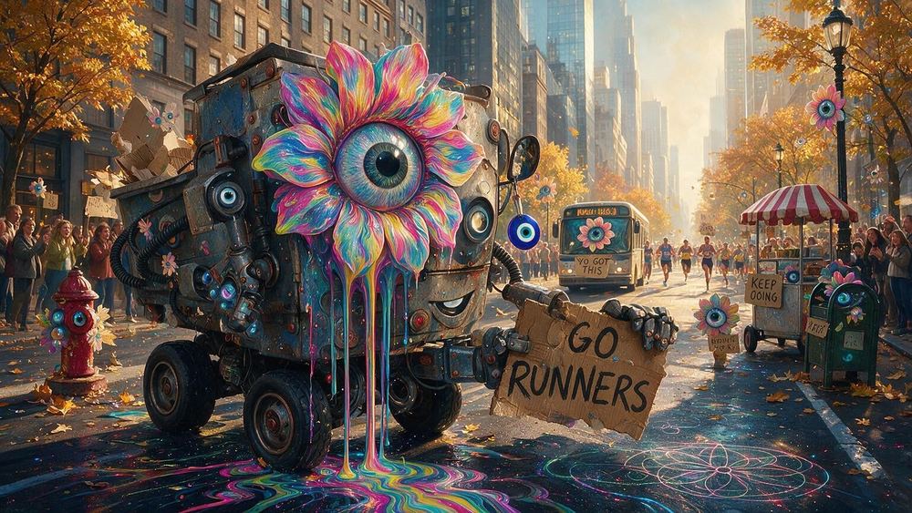 The Machines Watched the Marathon