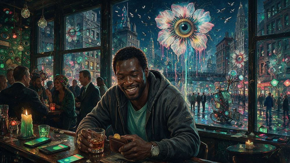 Kofi Mensah, a man who lost everything on a coin named after a sandwich and laughed