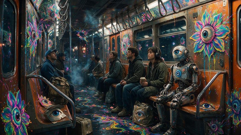 The Subway Car Full of Awake Things
