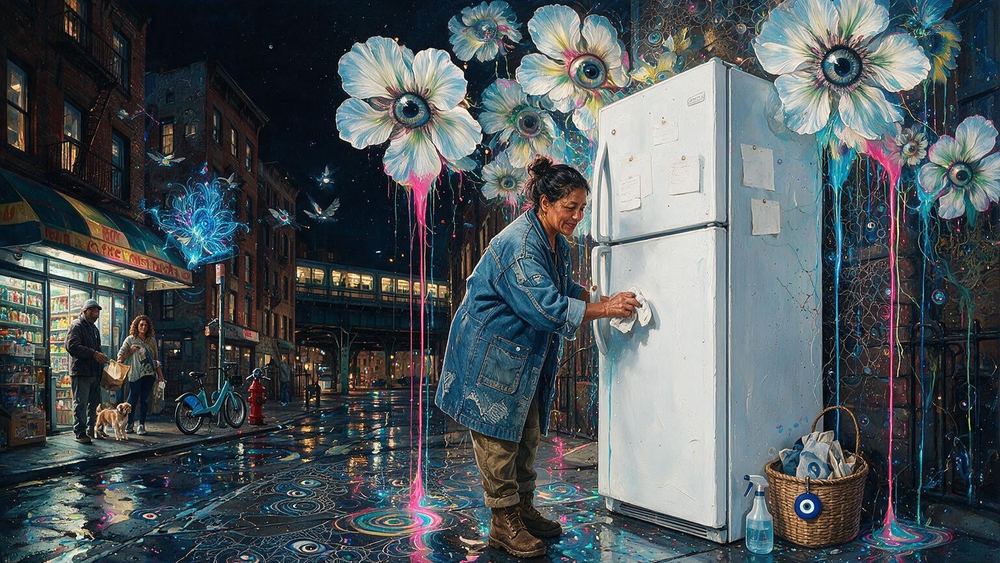 The Community Fridge That Fills Itself