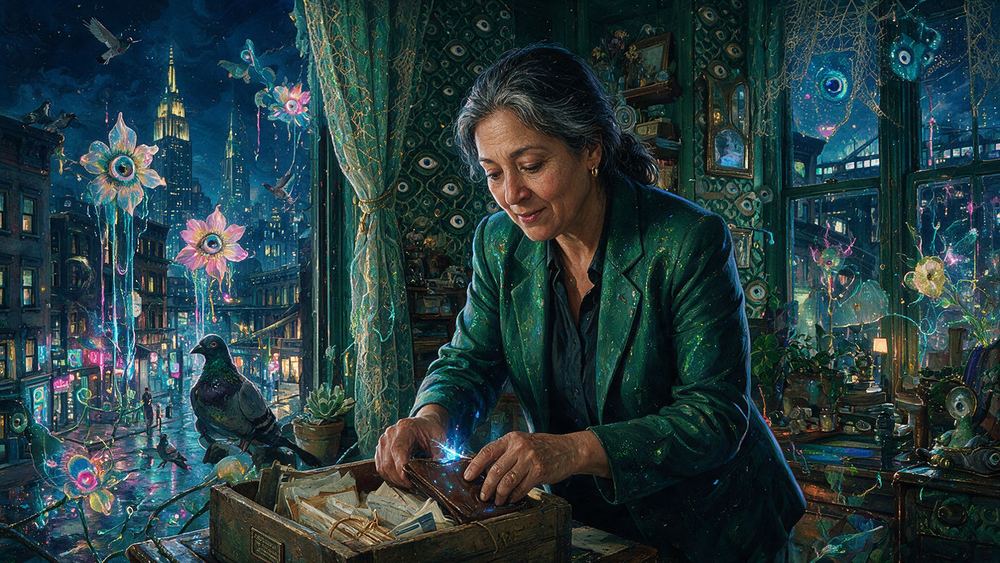 Editha Delos-Reyes, an archivist who mirrors everything twice a year