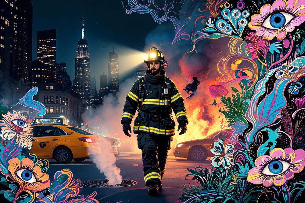The Heroic Firefighter