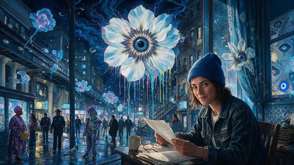 Halyna Petrovic, a woman who wrote a script that made one perfect thing and cannot repeat it