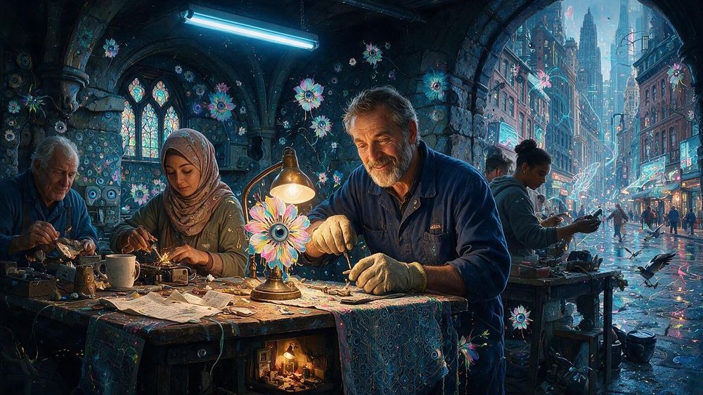 The Repair Cafe of Impossible Objects
