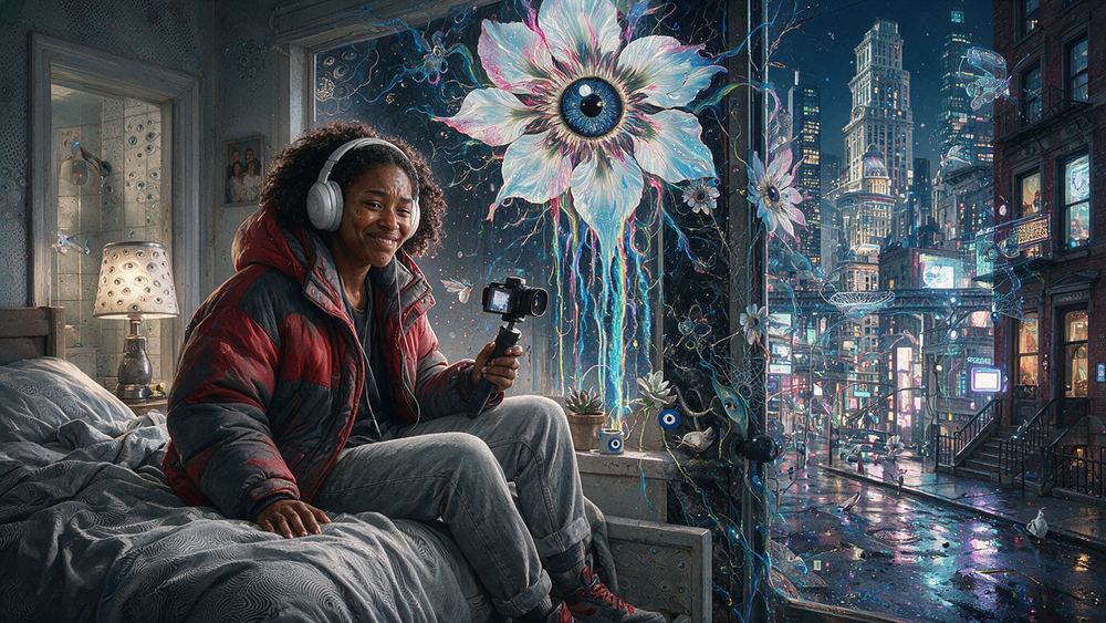 Chinelo Boateng, a girl whose apartment exists only as a backdrop