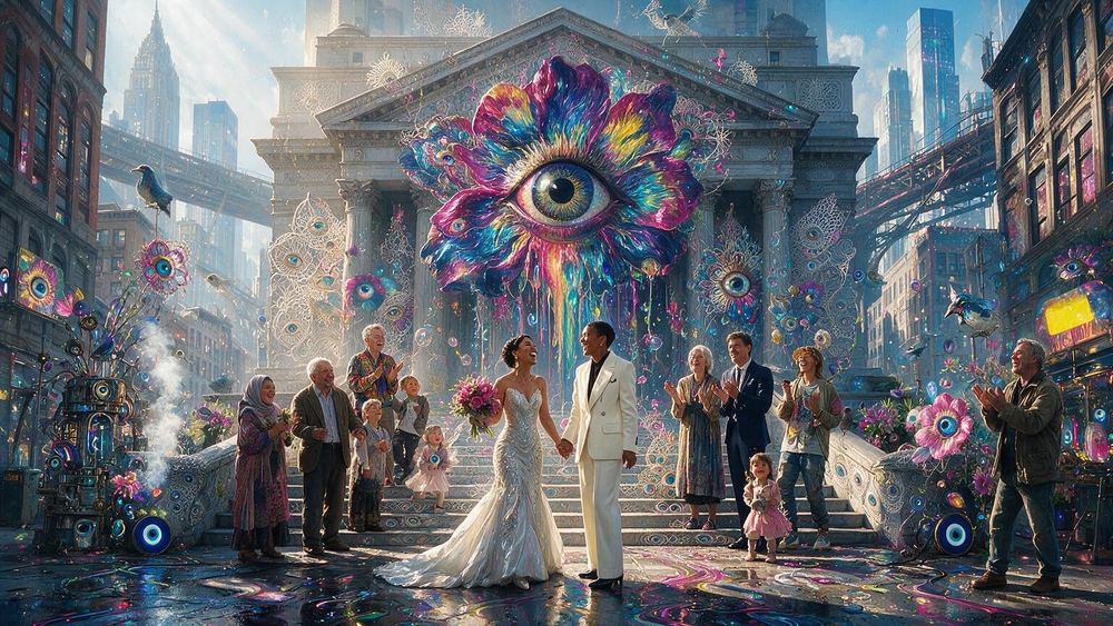 The Wedding on the Courthouse Steps