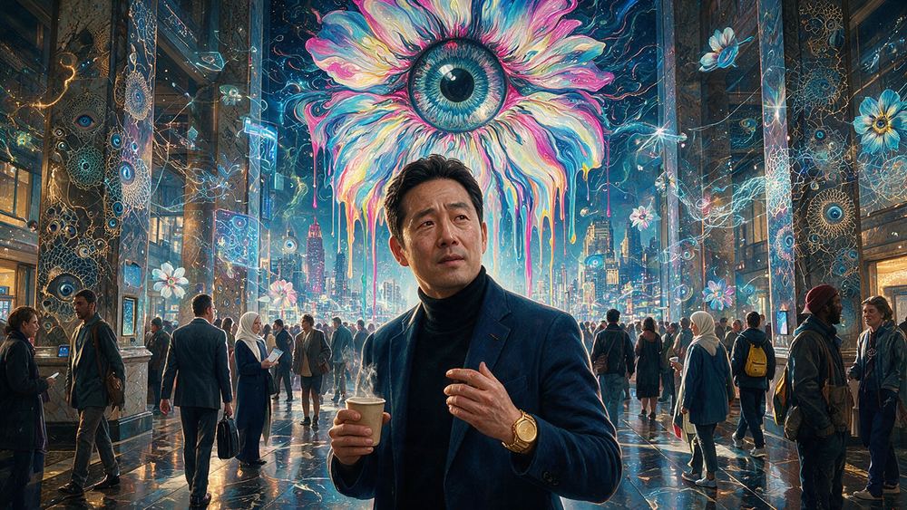 Dae-ho Lim, a man running a group chat of four thousand believers