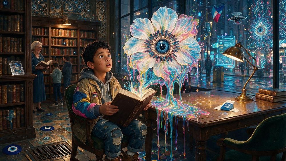 The Kid Who Reads the Whole Library
