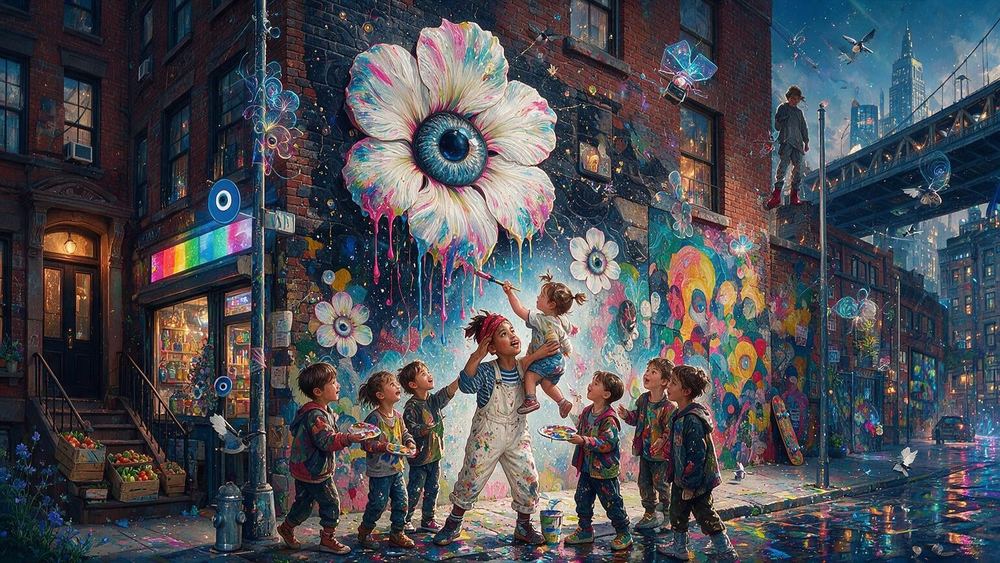 The Kids Who Painted the Whole Block