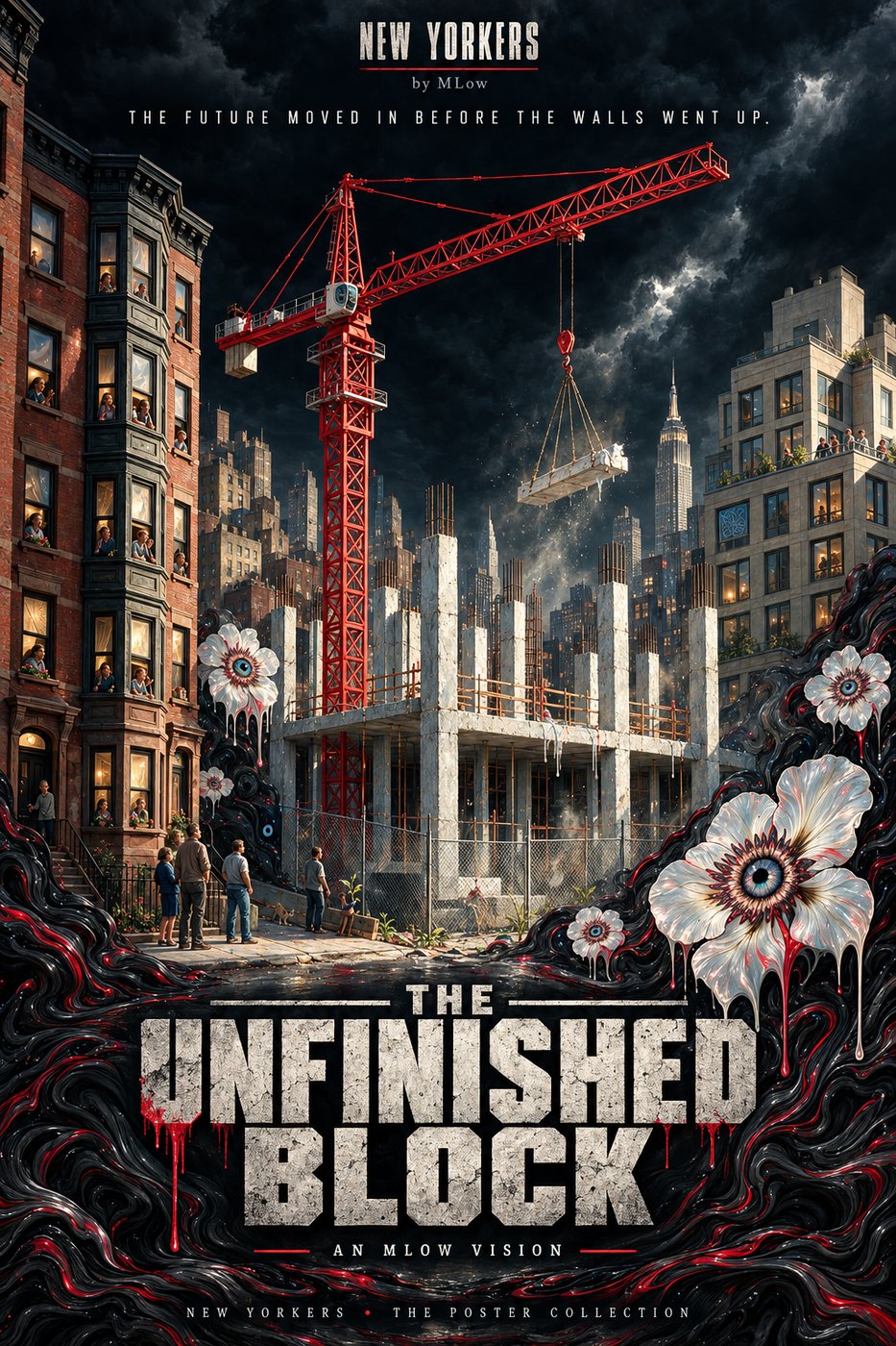 The Unfinished Block, poster