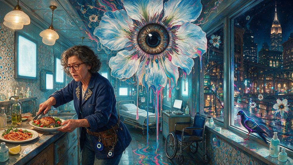 Bernadette Belsky, a woman caring for her own mother without a title
