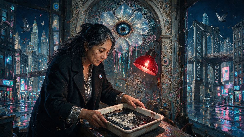 Dulce Rivas, a woman who has photographed the same city for twenty seven years