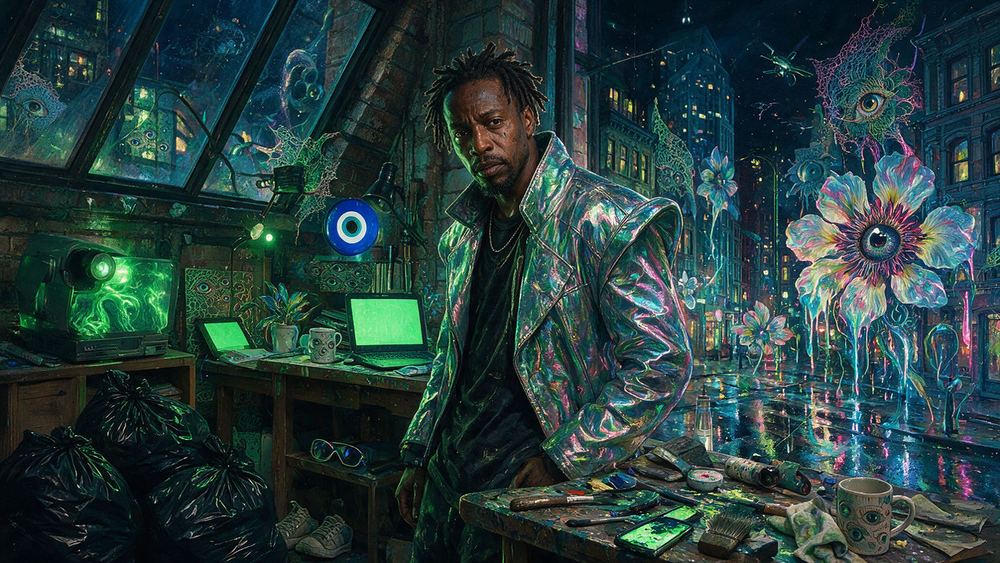 Babatunde Nwachukwu, a man who was told it was not art and kept a screenshot