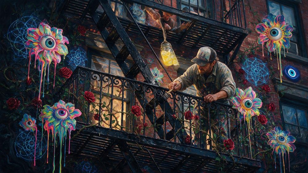 The Fire Escape Painter