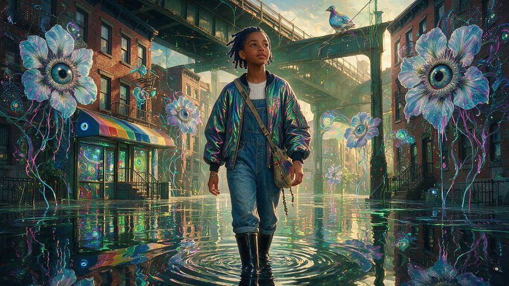 The Girl Who Has Only Known the Flooding