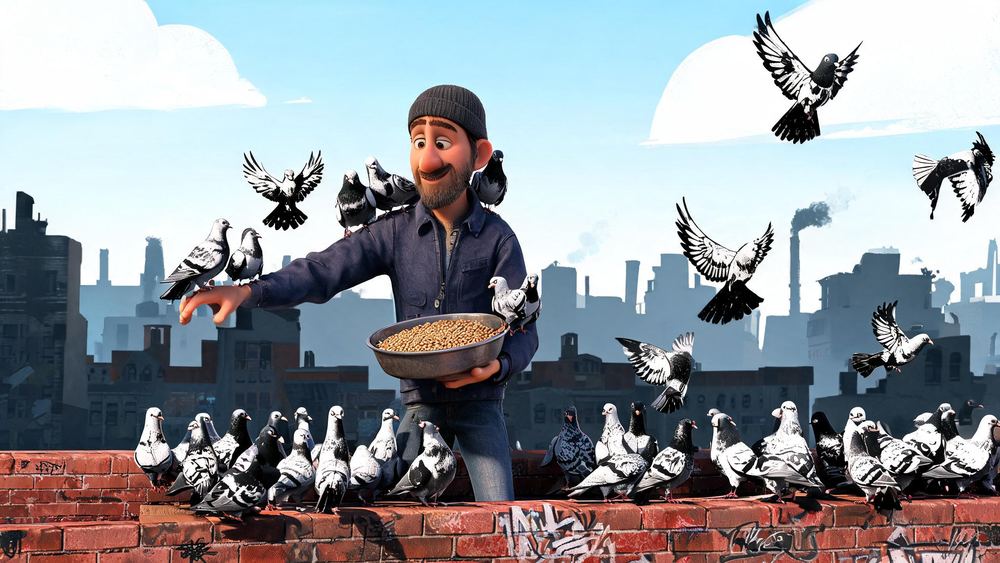 The Rooftop Pigeon Keeper