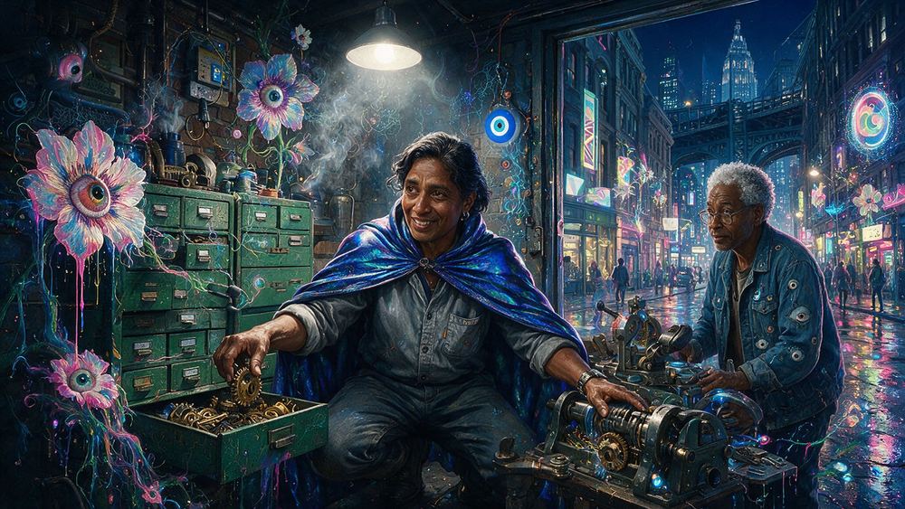 Nusrat Raghunathan, a locksmith who can open anything and refuses most of it