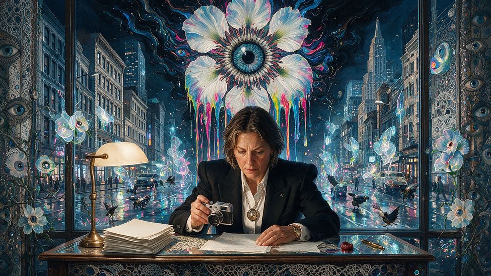 Katarzyna Szabo, an art authenticator with a loupe and a reputation