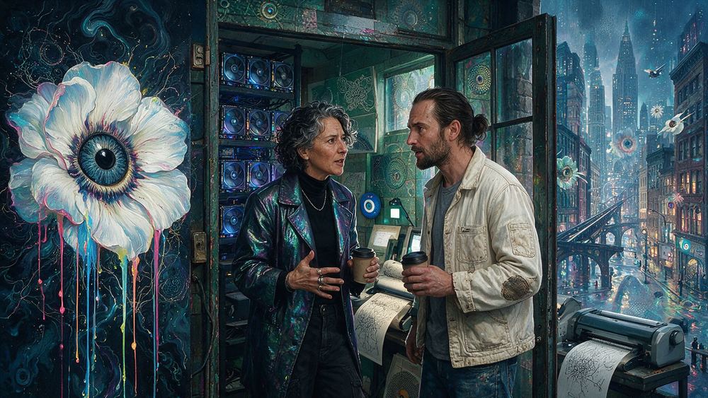 Sal Moran, an artist who believes the void between the piece and the person is the problem