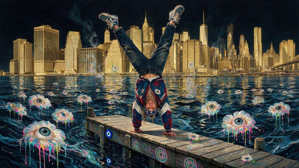 The Handstand on the Pier