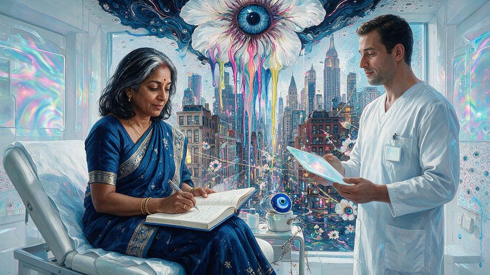The Woman Translating Her Own Diagnosis