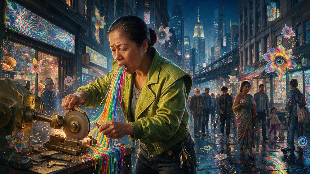 The Woman Who Cuts the Keys