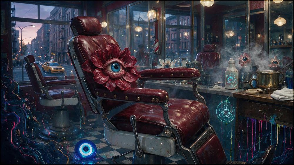 The Barber Chair Reclined