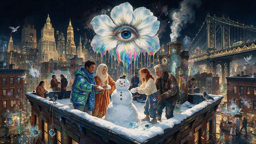 The Snow That Fell Only on One Building