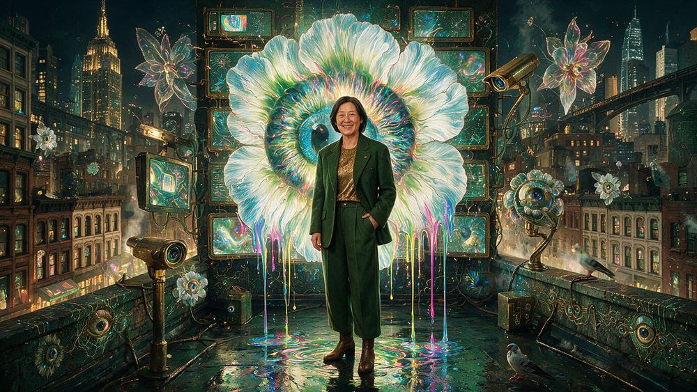 Lifen Cheung, a woman who found herself in somebody else's footage