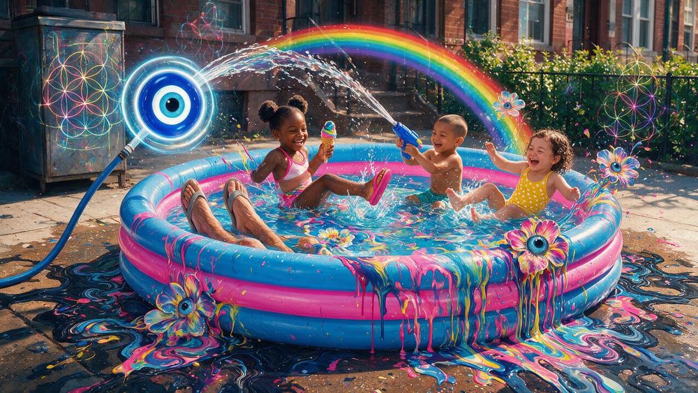 The Sidewalk Kiddie Pool