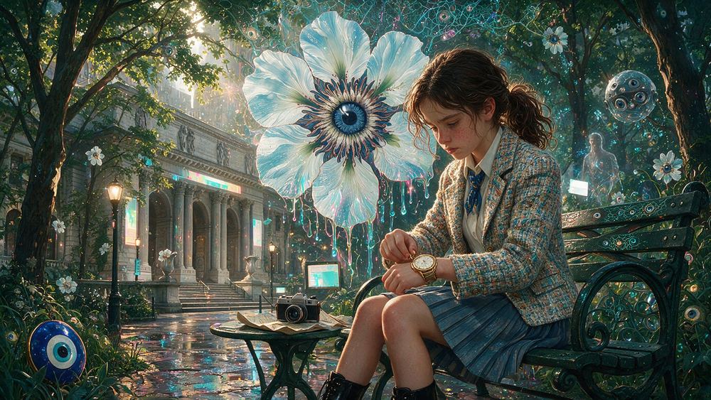 The Girl Building the Analog World Back