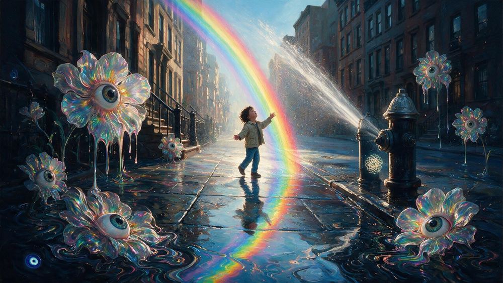 The Sidewalk Rainbow