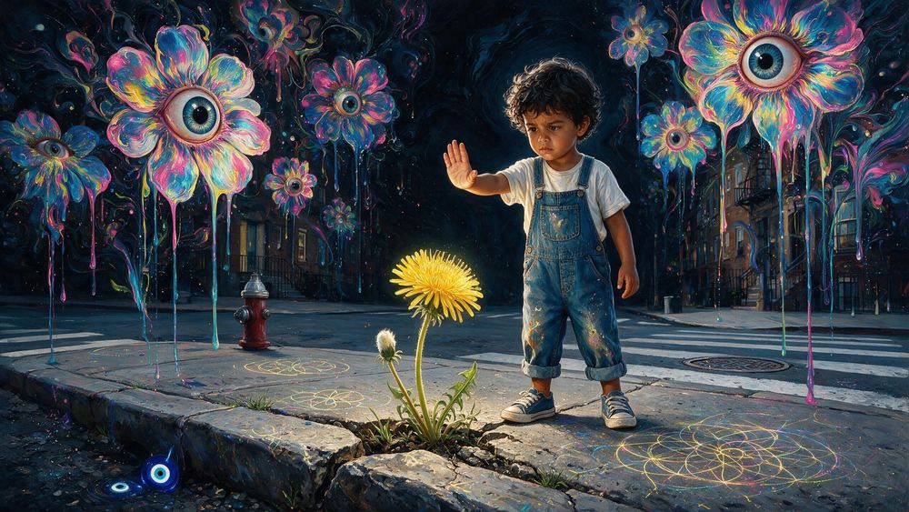 The Curb Crack Dandelion
