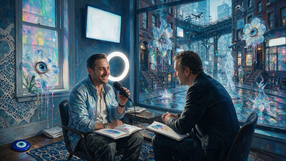 The Writer Who Interviews the Interviewers, for Max Cohen
