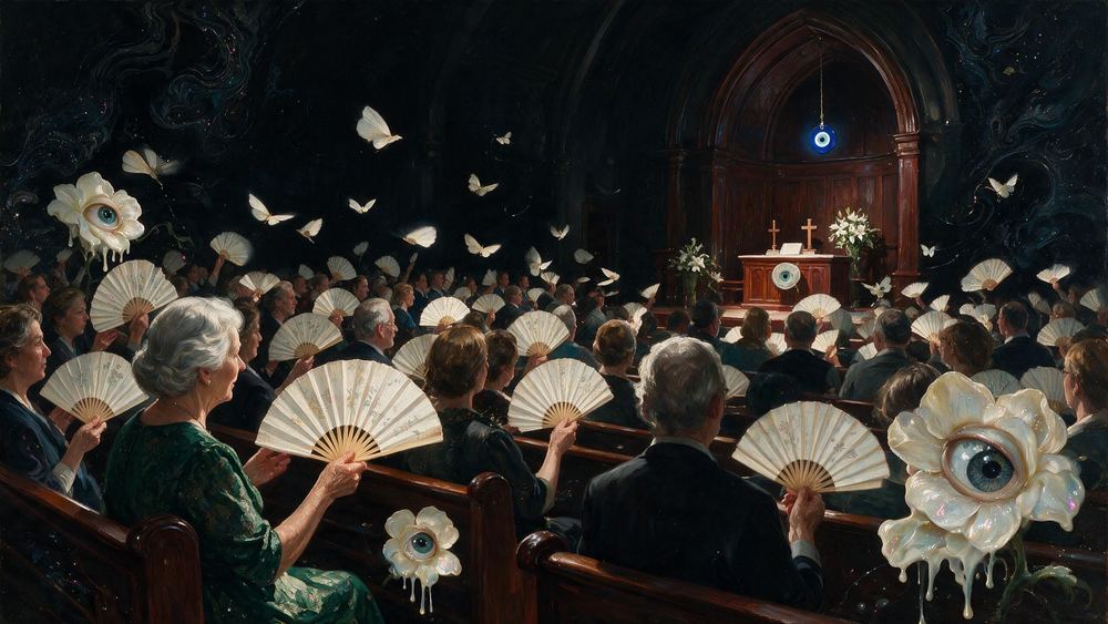 The Paper Church Fan