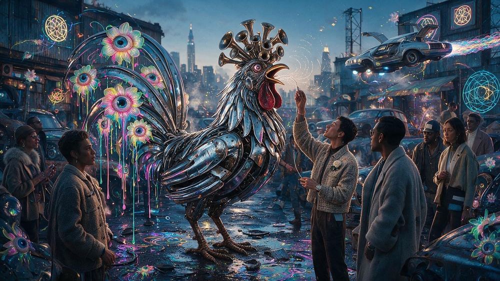 The Junkyard Rooster