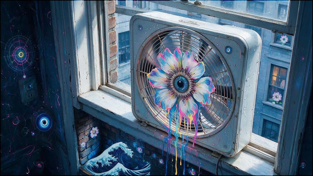 The Window Fan Turned