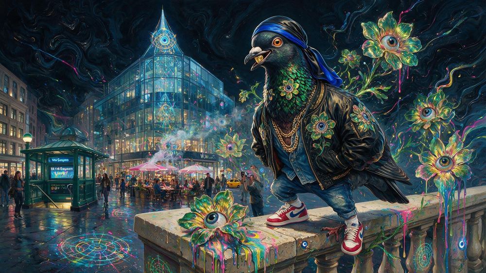 The Gold Tooth Pigeon