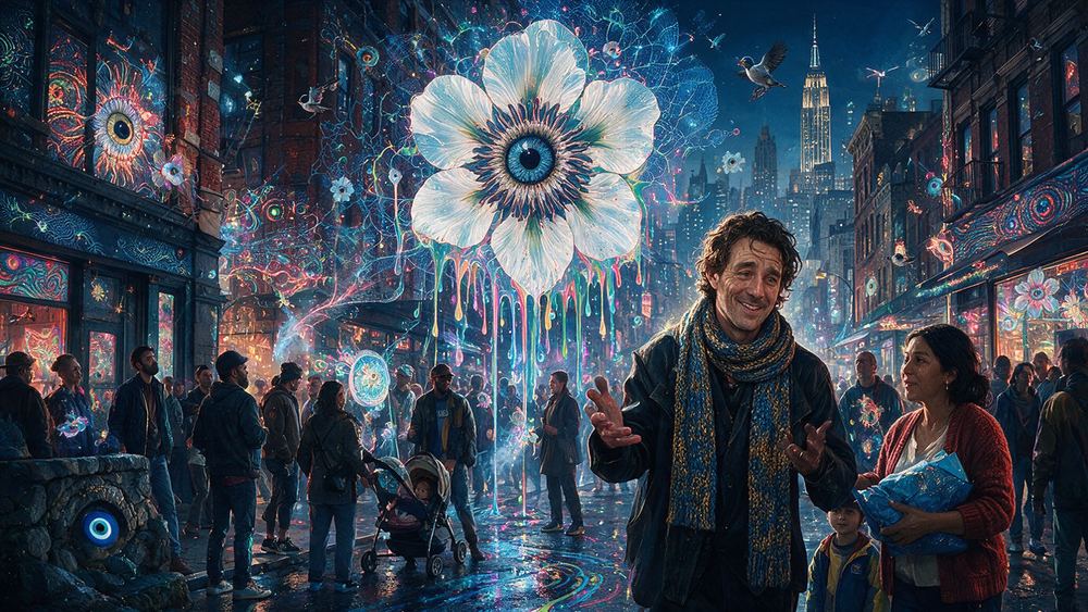 Salvatore Donnelly, an artist watching strangers decide what a year of work is worth