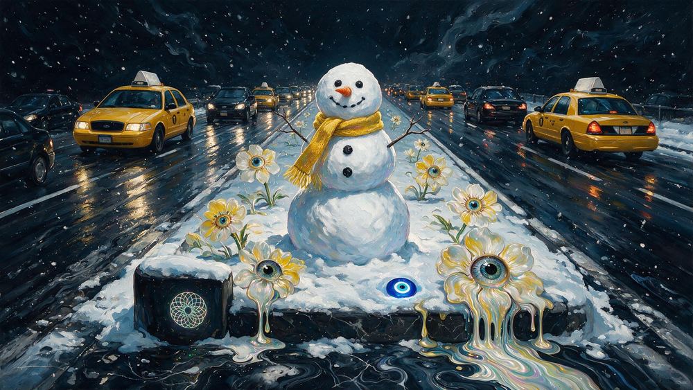 The Median Snowman