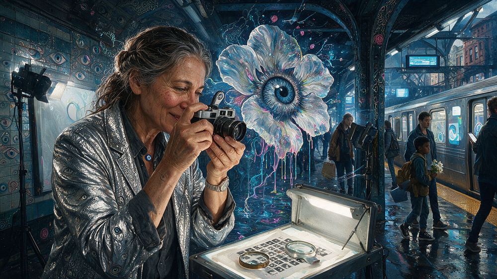 Sarala Silverstein, a woman who has photographed the same city for twenty seven years
