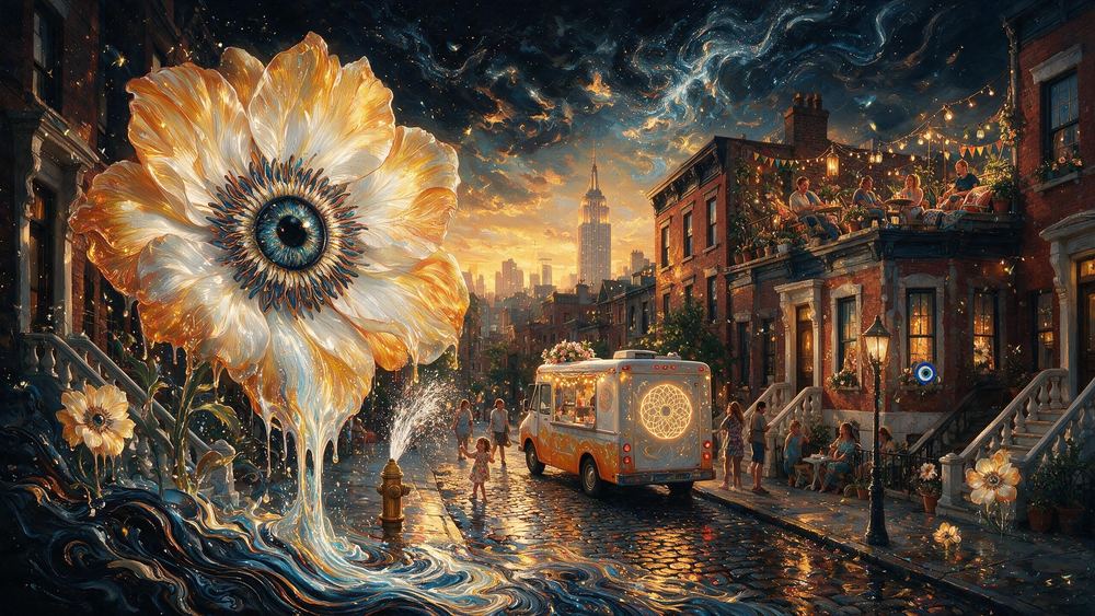 July in New York