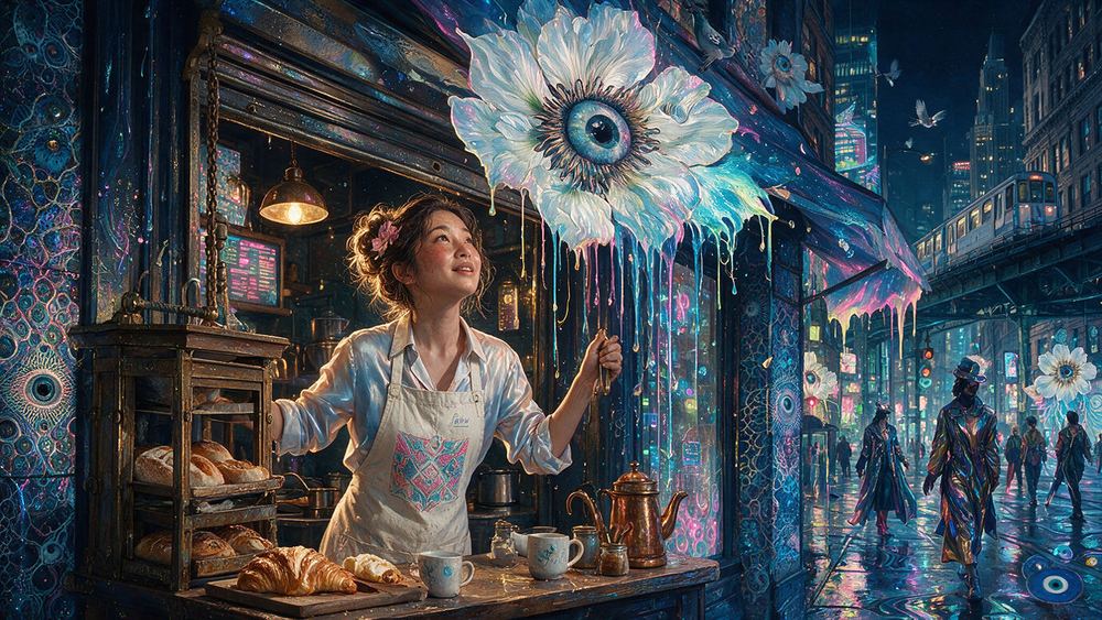 Soo-jin Jeong, a woman who bakes through the night for the morning trade